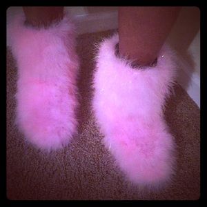 Customized fur boots